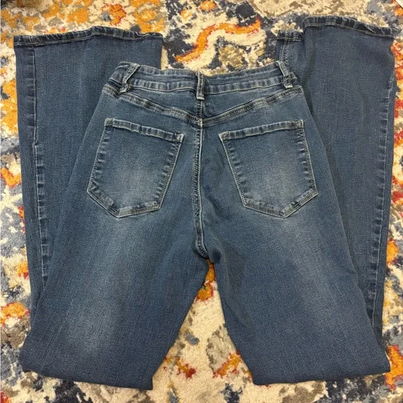 Rue21 Denim Flare & Wide Leg Jeans Y2K - Picture 3 of 4